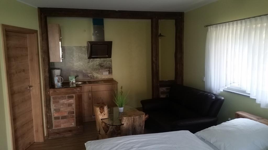 Ferienwohnung Am Muehlstein Lübben Buitenkant foto