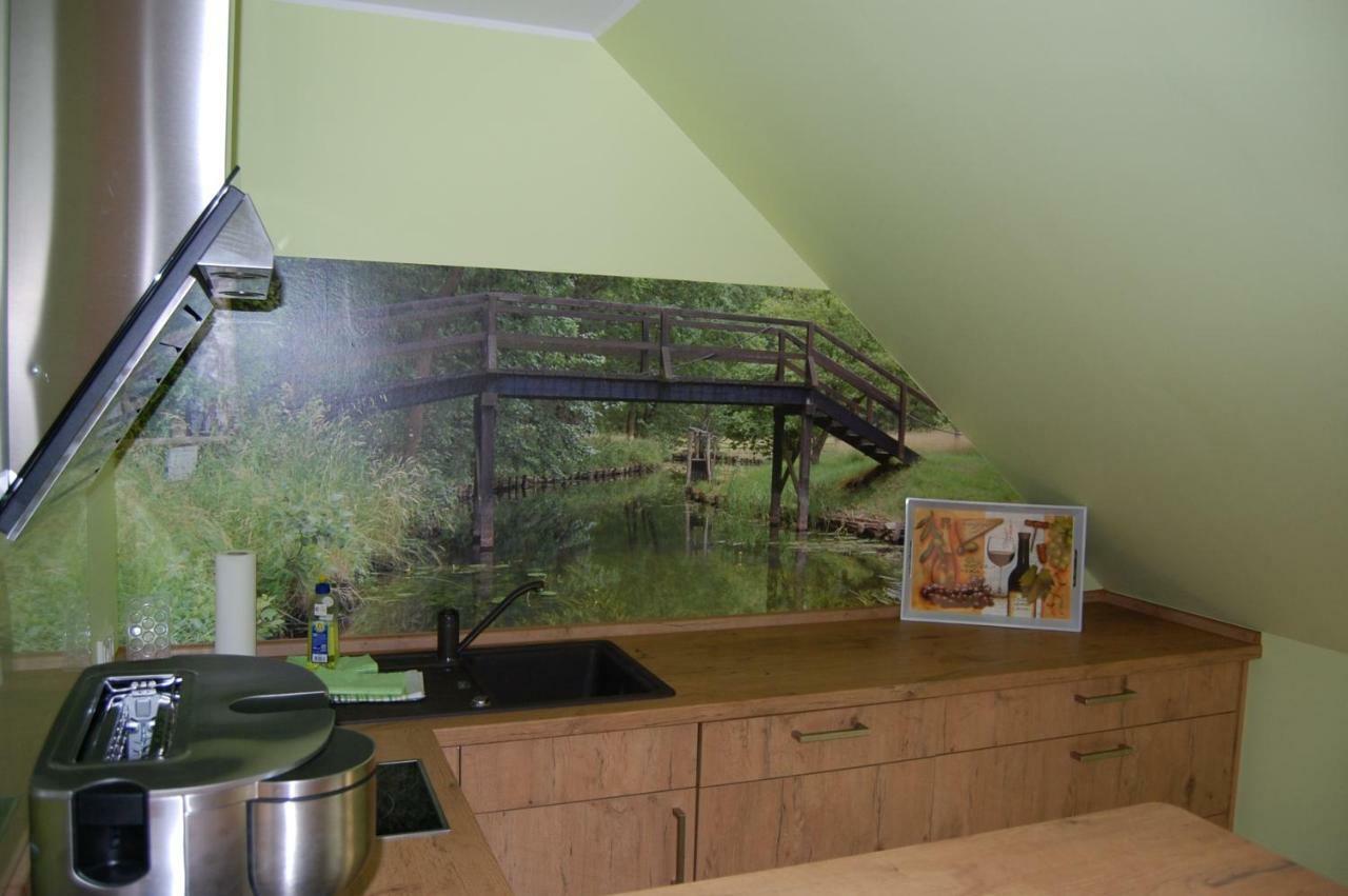 Ferienwohnung Am Muehlstein Lübben Buitenkant foto