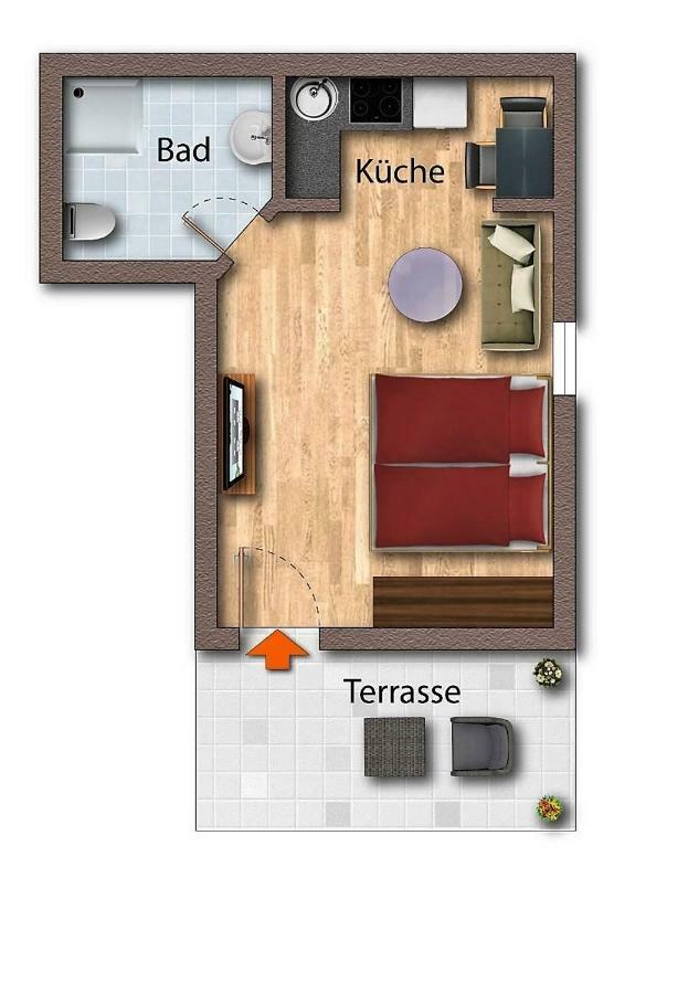 Ferienwohnung Am Muehlstein Lübben Buitenkant foto