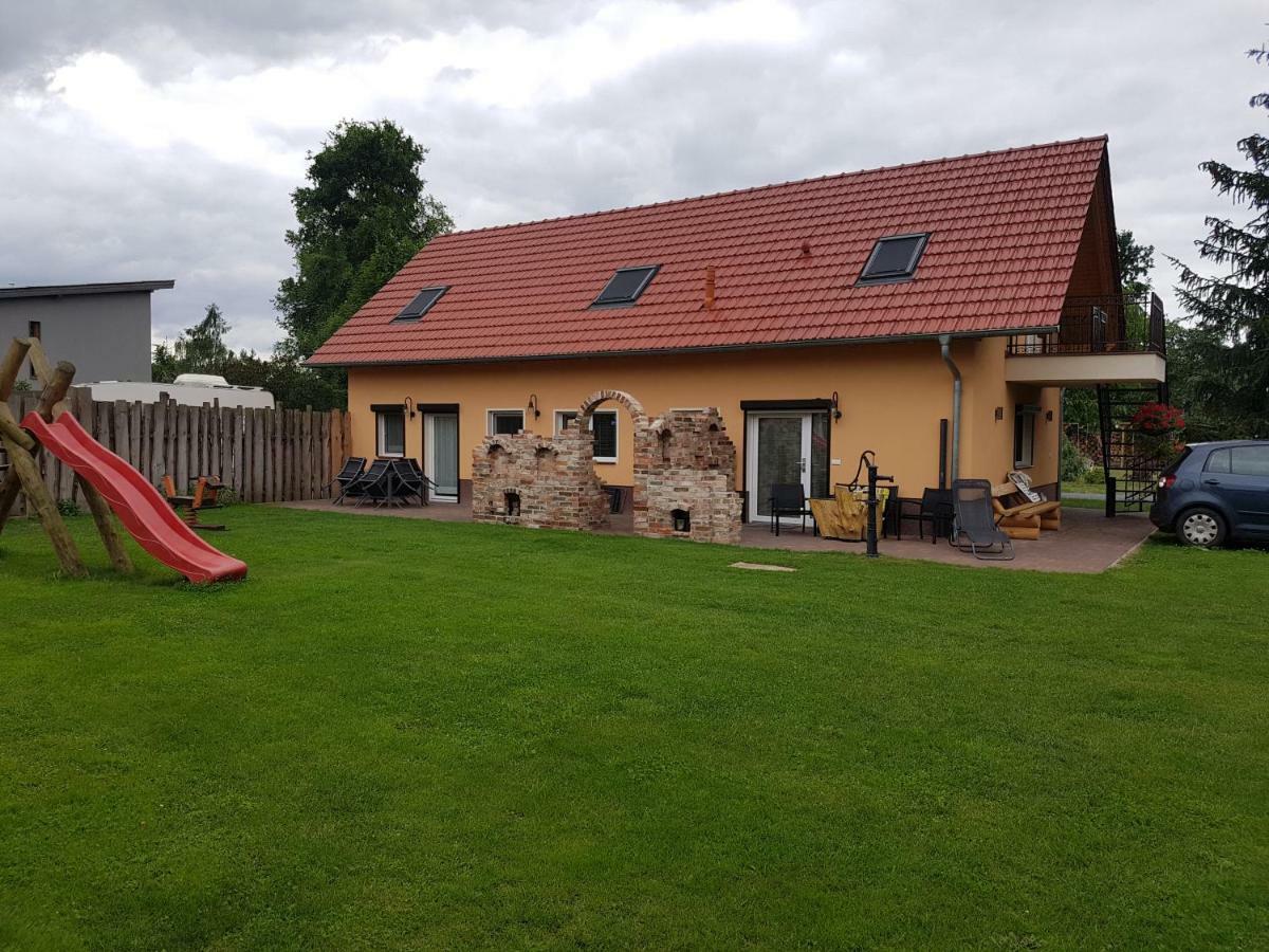 Ferienwohnung Am Muehlstein Lübben Buitenkant foto